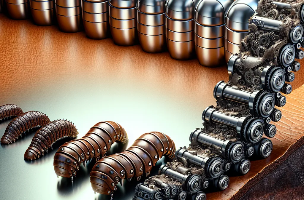 De las orugas de metal al cuero de alta resistencia